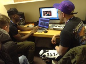 Neo With Segun And Jeff In The Studio
